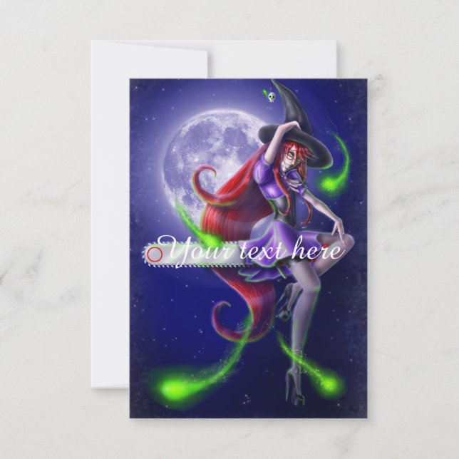 Falln Witchy PinUp (Front)