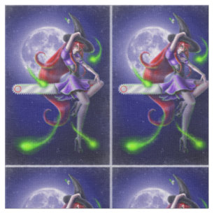 Falln Witchy PinUp Fabric
