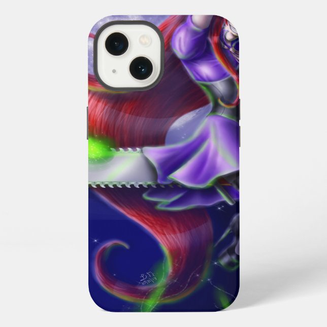 Falln Witchy PinUp iPhone Case (Back)