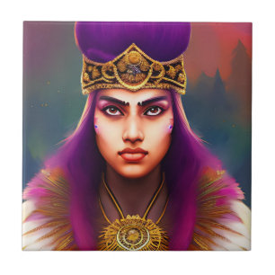Fallon Fierce Freedom Warrior, Ceramic Tile
