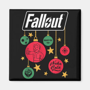 Fallout Logo Christmas Ornaments Video Game  Magnet