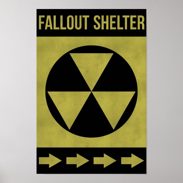 Fallout Shelter Sign (Front)