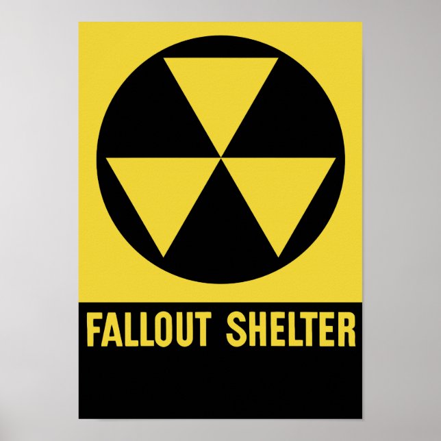 Fallout Shelter Sign (Front)