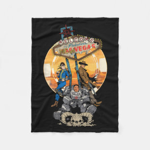 Fallout - Welcome To Fabulous New Vegas Fleece Blanket