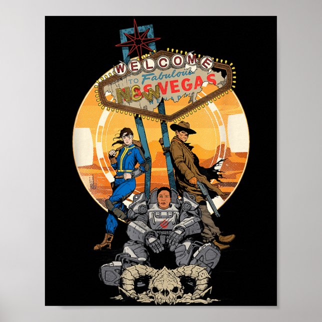 Fallout - Welcome To Fabulous New Vegas  Poster (Front)