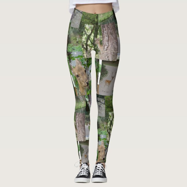 Fallow Deer Pattern Legging (Front)