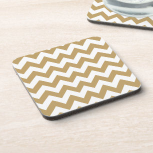 Fallow Neutral Chevron Coaster