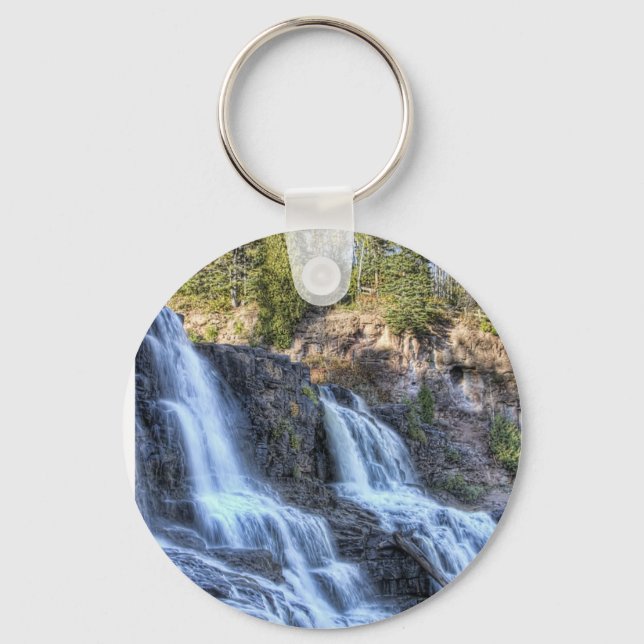 Falls at Gooseberry Key Ring (Front)