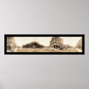 Falls City, NE Photo 1908 Poster