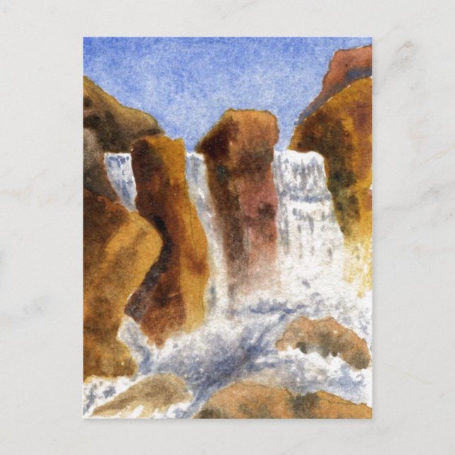 "Falls" Country Roads Postcard (Front)