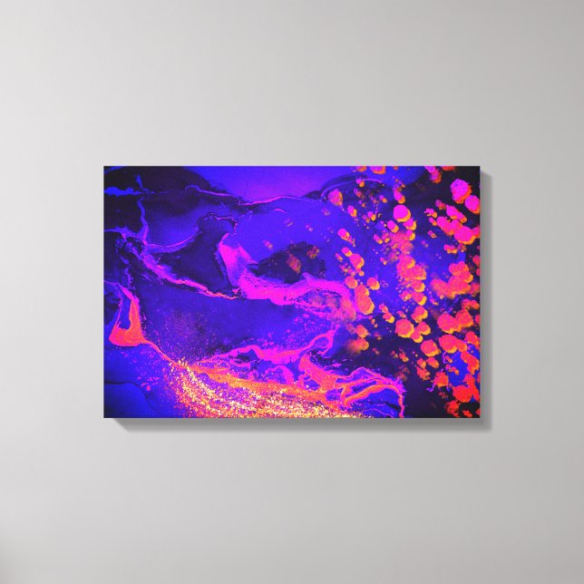 Fall's Dance Canvas Print (Front)