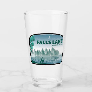 Falls Lake North Carolina Deer Glass