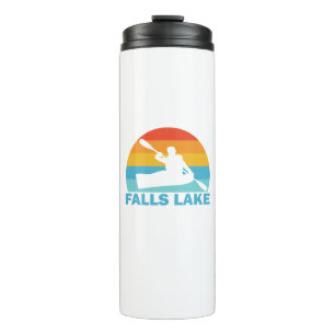 Falls Lake North Carolina Kayak Thermal Tumbler