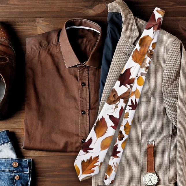 Falls Leaves Tie (Creator Uploaded)