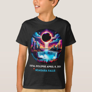 Falls New York Ny Total Solar Eclipse April 81 T-Shirt