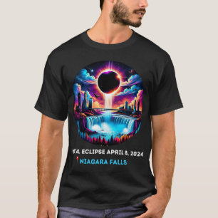 Falls New York Ny Total Solar Eclipse April 81 T-Shirt