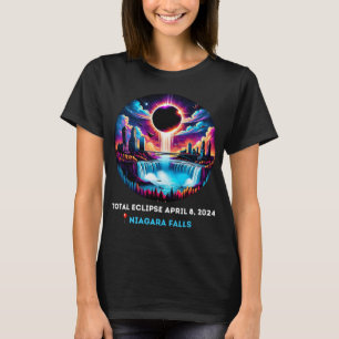 Falls New York Ny Total Solar Eclipse April 81 T-Shirt