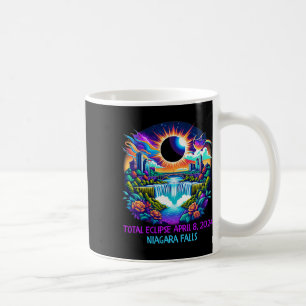 Falls New York Ny Total Solar Eclipse April 8 Coffee Mug