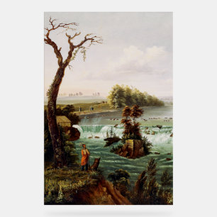 Falls of Saint Anthony by Henry Lewis Acrylic Sign