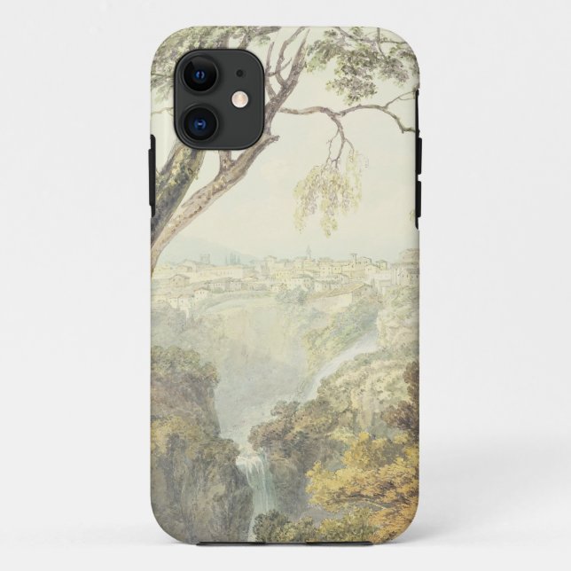 Falls of the Anio (w/c) Case-Mate iPhone Case (Back)