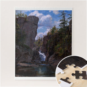 Falls of the Mississippi (1866) Jigsaw Puzzle