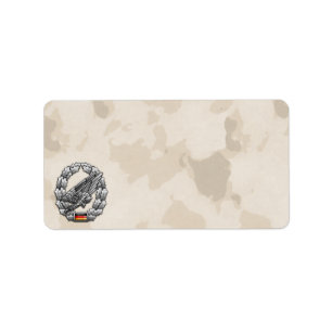Fallschirmjägertruppe Barettabzeichen Label