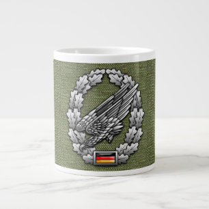 Fallschirmjägertruppe Barettabzeichen Large Coffee Mug