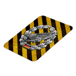 Fallschirmjägertruppe Barettabzeichen Magnet
