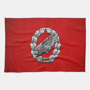 Fallschirmjägertruppe Barettabzeichen Tea Towel