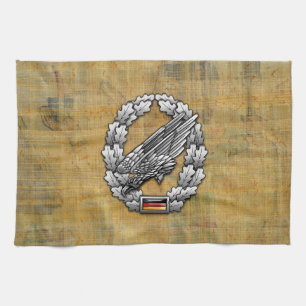 Fallschirmjägertruppe Barettabzeichen Tea Towel