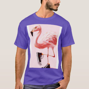 Falmingo Wearing Sneaker T-Shirt
