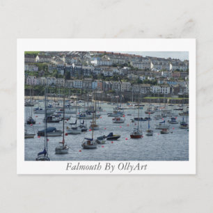 Falmouth By OllyArt Photography Postcard