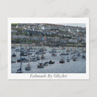 Falmouth By OllyArt Photography Postcard