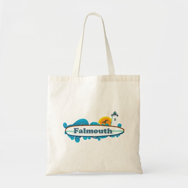 Falmouth - Cape Cod. Tote Bag (Front)