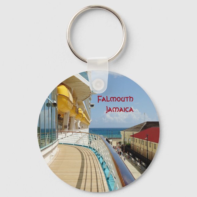Falmouth Dockside Key Ring (Front)