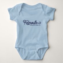 Falmouth Massachusetts Baby Bodysuit