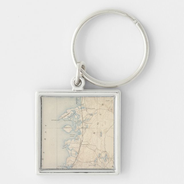 Falmouth, Massachusetts Key Ring (Front)