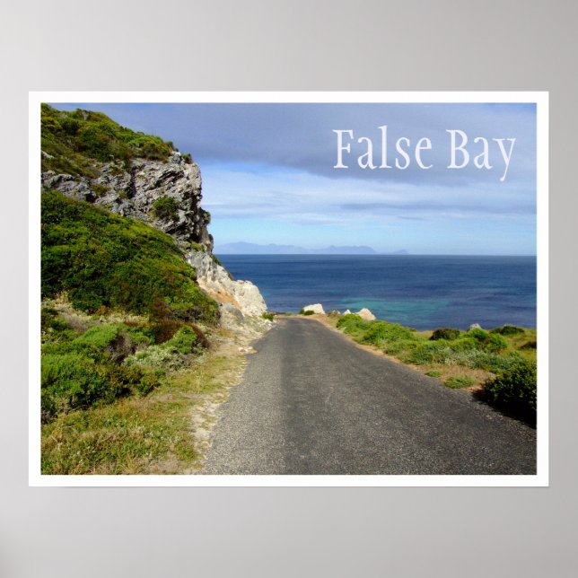 False Bay, Capetown, South Africa Poster (Front)