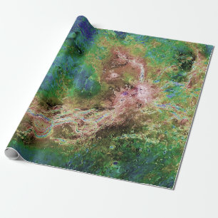 FALSE-COLOR VENUS  WRAPPING PAPER