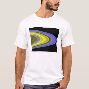 False-colour image of Saturn's rings T-Shirt
