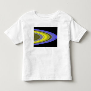 False-colour image of Saturn's rings Toddler T-Shirt