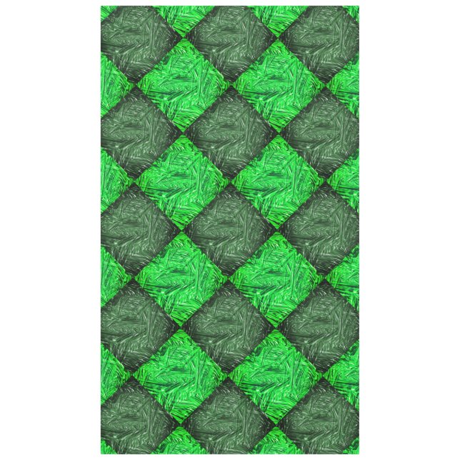 False green chess grass or coconut leaves. tablecloth (Front)