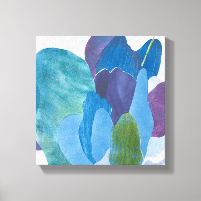 False Indigo I Canvas Print (Front)