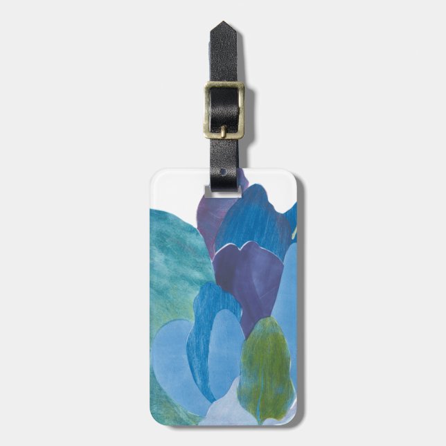 False Indigo I Luggage Tag (Front Vertical)