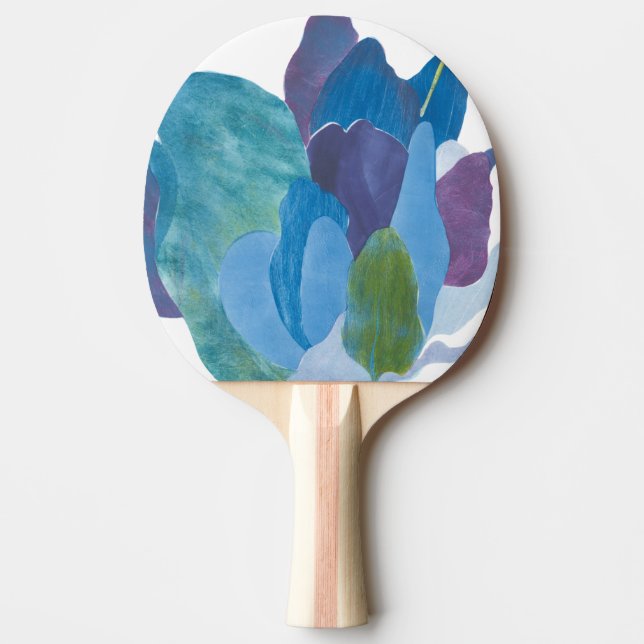 False Indigo I Ping Pong Paddle (Front)