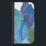 False Indigo I Samsung S4 Wallet Case<br><div class="desc">Floral</div>
