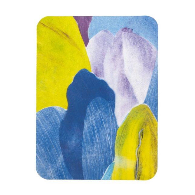 False Indigo III Magnet (Vertical)