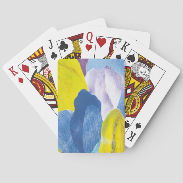 False Indigo III Playing Cards (Back)