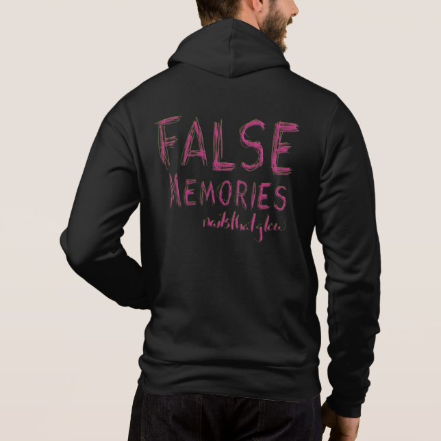 False Memories - nailsthatglow LOGO Hoodie (Back)