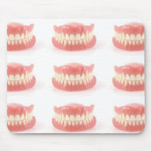 "FALSE TEETH" GALORE MOUSEPAD